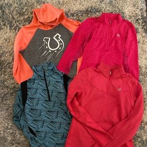 4 Equestrian riding shirts
